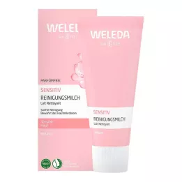WELEDA Leche limpiadora para pieles sensibles de almendras, 75 ml
