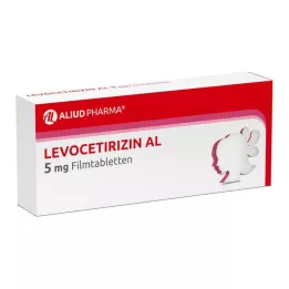 LEVOCETIRIZIN AL Comprimidos recubiertos con película de 5 mg, 20 uds