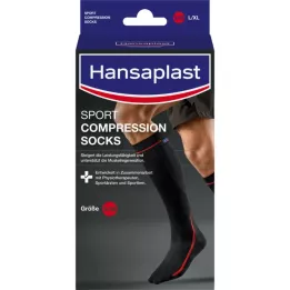 Hansaplast Calcetines de compresión deportiva Tamaño M, 2 pz