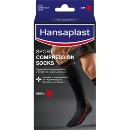 Hansaplast Calcetines de compresión deportiva Tamaño L, 2 pz