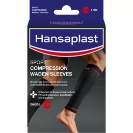 Hansaplast Compresión deportiva con mangas de waden size M, 2 pz