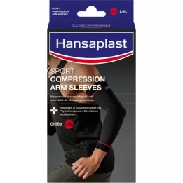 Hansaplast Mangas de brazo de compresión deportiva Tamaño M, 2 pz