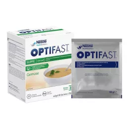OPTIFAST Sopa de verduras en polvo, 8 x 55 g