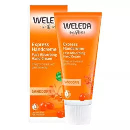 WELEDA Crema de manos exprés de espino amarillo, 50 ml