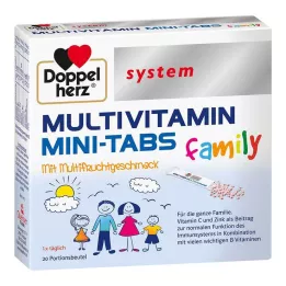 DOPPELHERZ Sistema familiar de minicomprimidos multivitamínicos, 20 uds