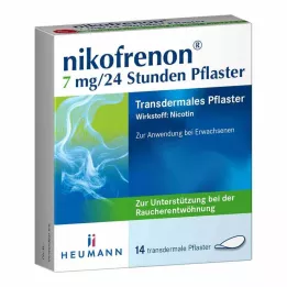 NIKOFRENON Parche transdérmico de 7 mg/24 horas, 14 uds