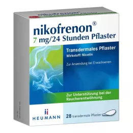NIKOFRENON Parche transdérmico de 7 mg/24 horas, 28 uds