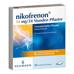 NIKOFRENON Parche transdérmico de 14 mg/24 horas, 14 uds