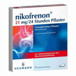 NIKOFRENON Parche transdérmico de 21 mg/24 horas, 7 uds