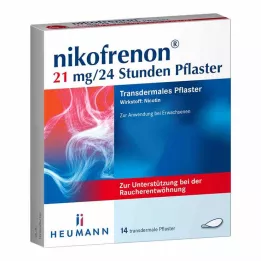 NIKOFRENON Parche transdérmico de 21 mg/24 horas, 14 uds