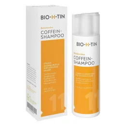 Champú con cafeína orgánico H-Tin, 200 ml