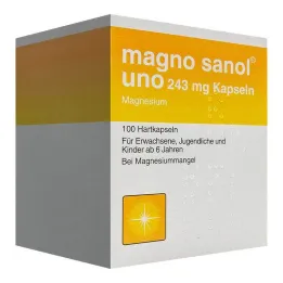 Magno Sanol Uno 243 mg Cápsulas, 100 PCS