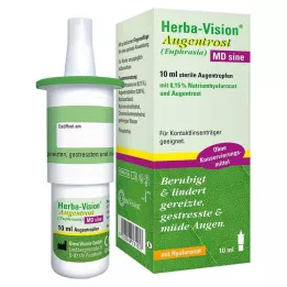 HERBA-VISION Eufrasia MD Gotas para los ojos sinusales, 10 ml