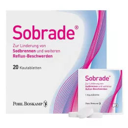 SOBRADE tabletas masticables, 20 piezas