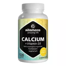 CALCIUM D3 600 mg/400 UI comprimidos vegetarianos, 120 uds