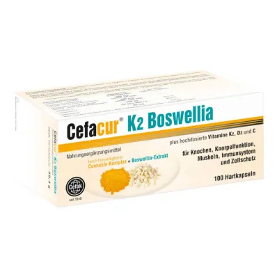 Cefacur K2 Boswellia cápsulas duras, 100 st
