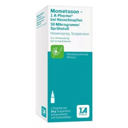 MOMETASON 1A Farmacocinética b. Fiebre del heno 50 μg/pulverización 140, 18 g