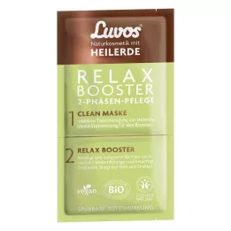 LUVOS Healing Clay Relax Booster&amp;Mascarilla limpiadora 2+7,5 ml, 1 P