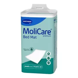 MOLICARE Mat de cama premium 5 gotas 40x60 cm, 30 pz