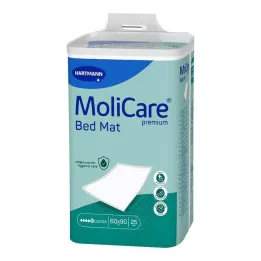 MOLICARE Mat de cama premium 5 gotas 60x90 cm, 25 pz