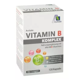 VITAMIN B KOMPLEX cápsulas, 120 uds
