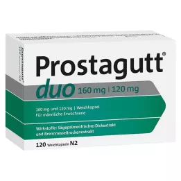 PROSTAGUTT Duo 160 mg/120 mg de cápsulas blandas 120 pz., 120 pz
