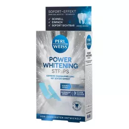 PERLWEISS Tiras blanqueadoras Power, 5 x 2 unidades