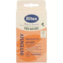 RITEX PRO NATURE INTENSIV condones, 8 pz
