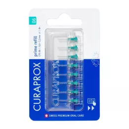 CURAPROX CPS Recambio de cepillos interdentales 06 prime, 8 uds