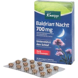 KNEIPP Valeriana Noche 700 mg comprimidos recubiertos, 30 uds