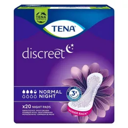 TENA® compresas discretas Normal Night para incontinencia, 20 piezas