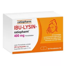 IBU-LYSIN-ratiopharm 400 mg comprimidos recubiertos con película, 50 uds