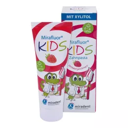 MIRADENT Pasta de dientes para niños Mirafluor, 75 ml