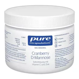 PURE ENCAPSULATIONS D-manosa de arándano en polvo, 37 g