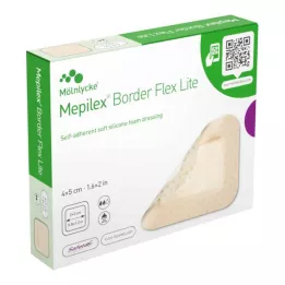 MEPILEX Apósito de espuma Border Flex Lite 4x5 cm, 10 uds