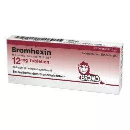 BROMHEXIN Hermes Arzneimittel 12 mg comprimidos, 20 uds