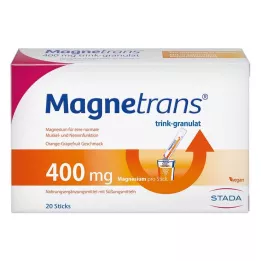 MAGNETRANS Granulado bebible de 400 mg, 20 x 5,5 g