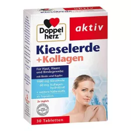 DOPPELHERZ Tabletas de sílice y colágeno, 30 uds