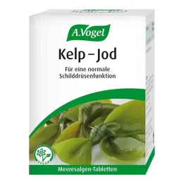 A.VOGEL Tabletas de yodo Kelp veganas, 120 piezas
