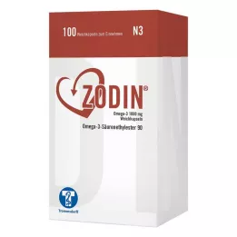 ZODIN Omega-3 1.000 mg cápsulas blandas, 100 uds