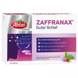 ABTEI EXPERT ZAFFRANAX Pastillas para dormir bien, 20 uds