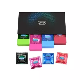 DUREX Sorpréndeme, mezcla de preservativos en caja, 40 uds