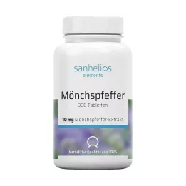 SANHELIOS Comprimidos de pimienta de monje de 10 mg, 300 uds