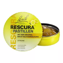 BACHBLÜTEN Pastillas Rescura Originales Limón, 50 g