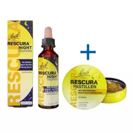 BACHBLÜTEN Gotas de noche originales Rescura sin alcohol, 20 ml