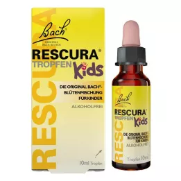 BACHBLÜTEN Rescura Kids Tro. original sin alcohol, 10 ml
