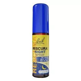 BACHBLÜTEN Spray de noche Rescura original con alcohol, 20 ml