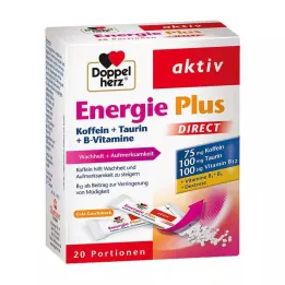 DOPPELHERZ Energy Plus DIRECT PILLETS, 20 pz