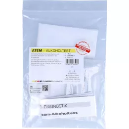 CLEARTEST Prueba de alcohol para respirar, 1 pz