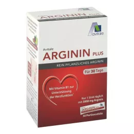 ARGININ PLUS Vitamina B1+B6+B12+Ácido Fólico en barritas, 30 x 5,9 g